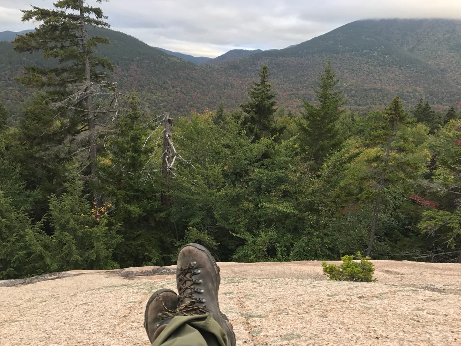 Boots on Mt Potash