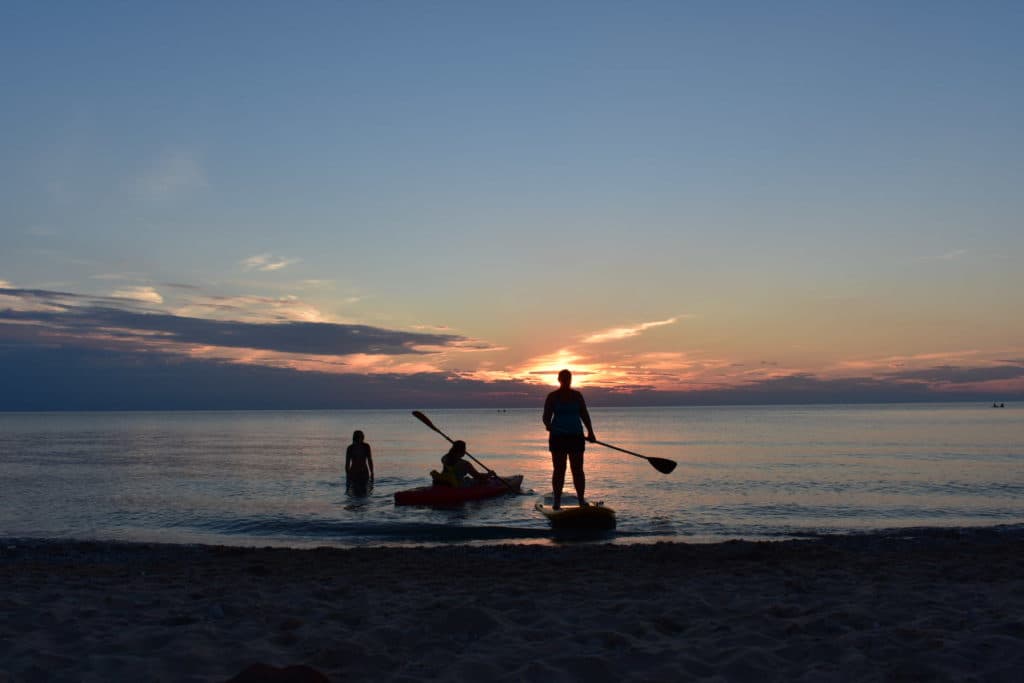 Empire Beach Sunset Paddle