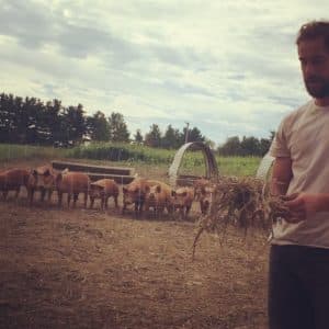 Mark Trapp at Trapp Family Farm in Peninsula